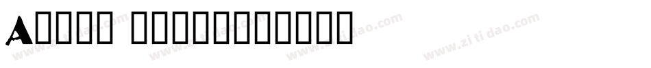 Angry bitch字体转换